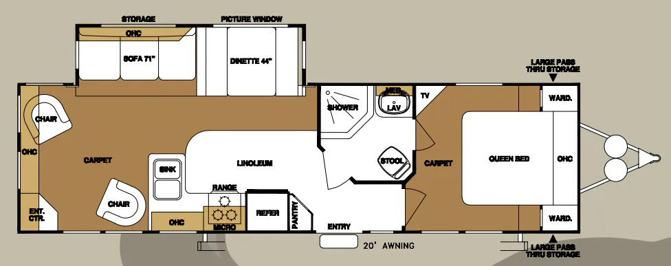Forest River Sandpiper 291RL exterior