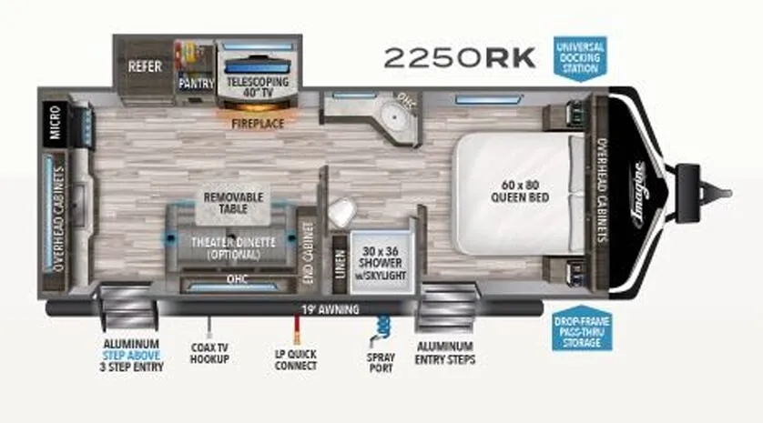 Grand Design Imagine 2250RK floor plan