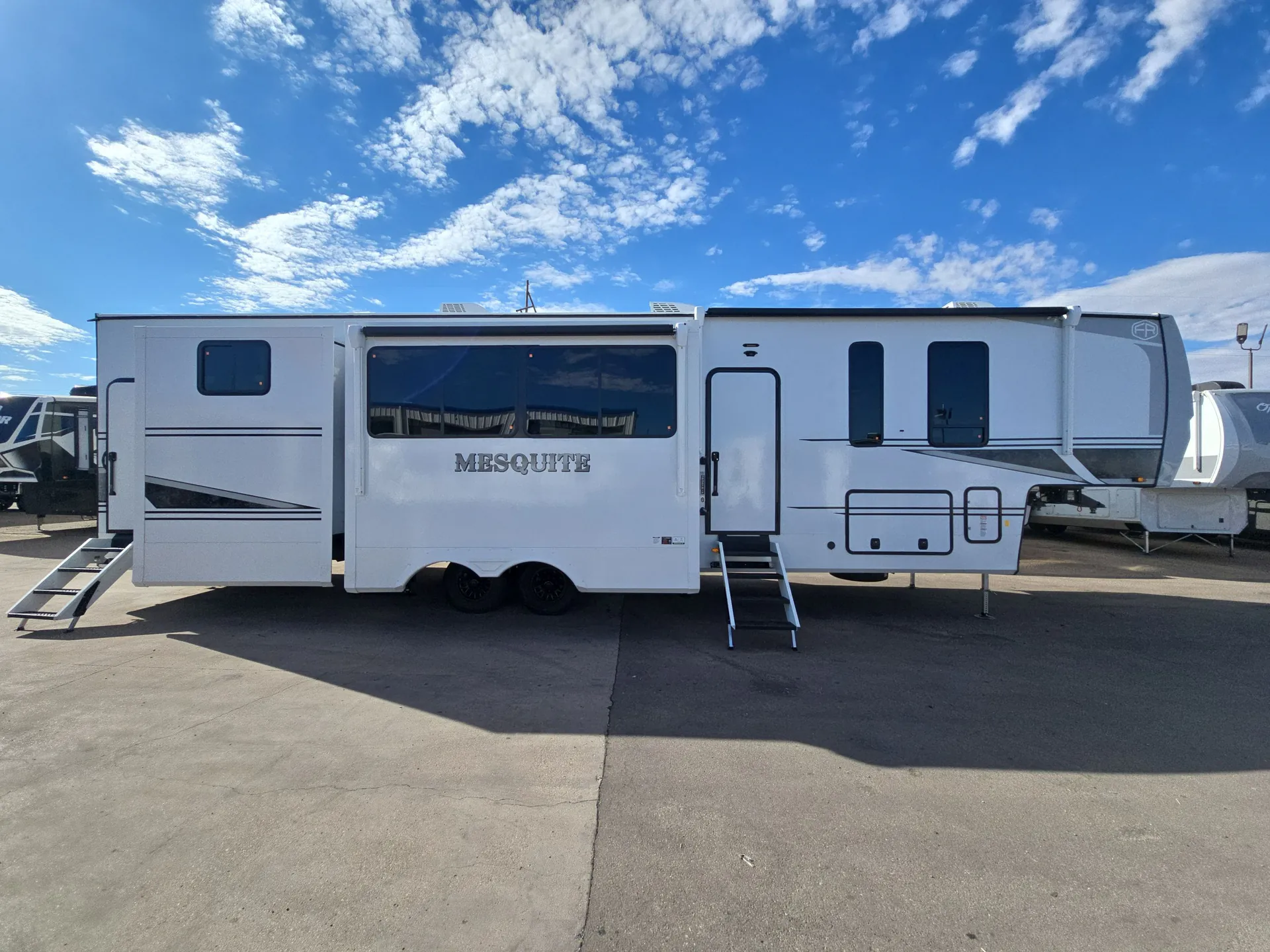 2027 Forest River Mesquite 3835TRIP — campside
