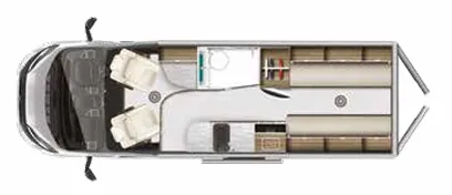 Auto-Trail V-Line SE 635 SE floor plan