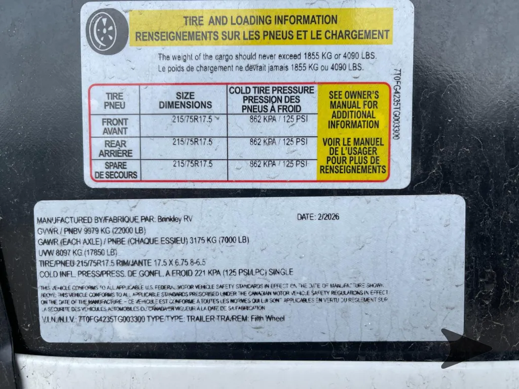 2026 Brinkley Model G 3520, Photos photo 56