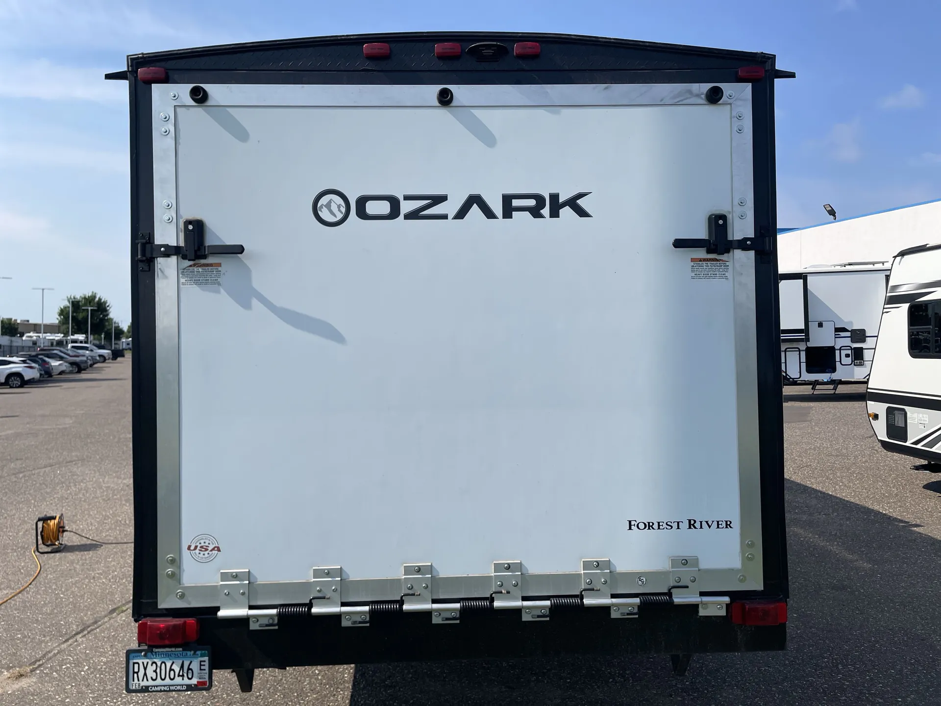 2021 Forest River Ozark 2700TH — backside