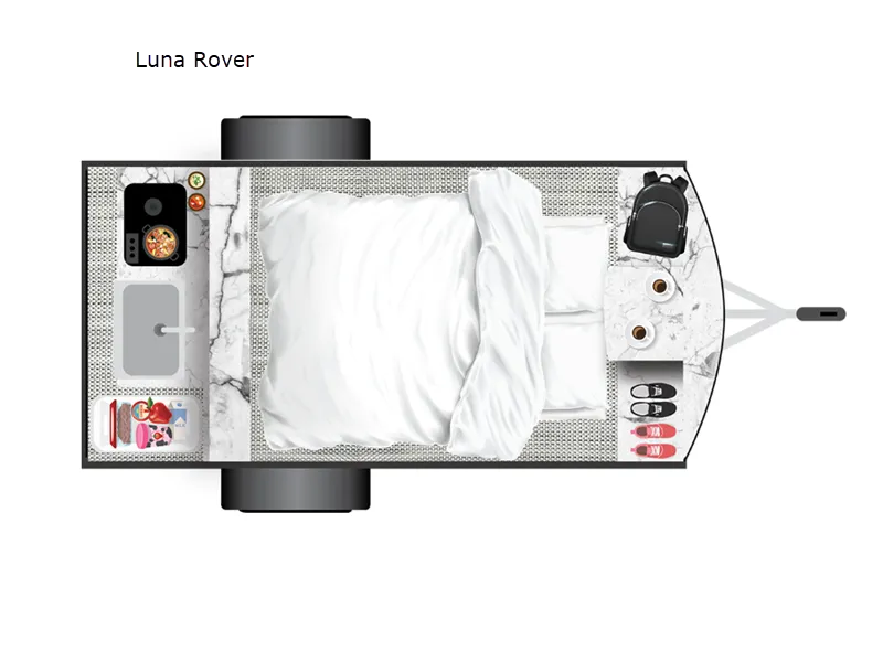 2026 inTech RV Luna Rover - Floor plan