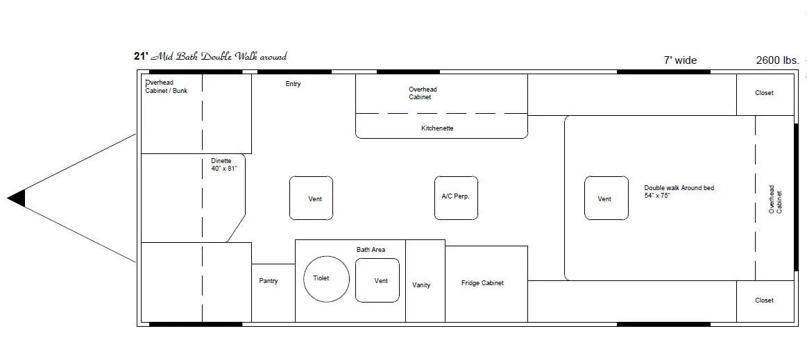 Taylor Coach Side Door 21 floor plan
