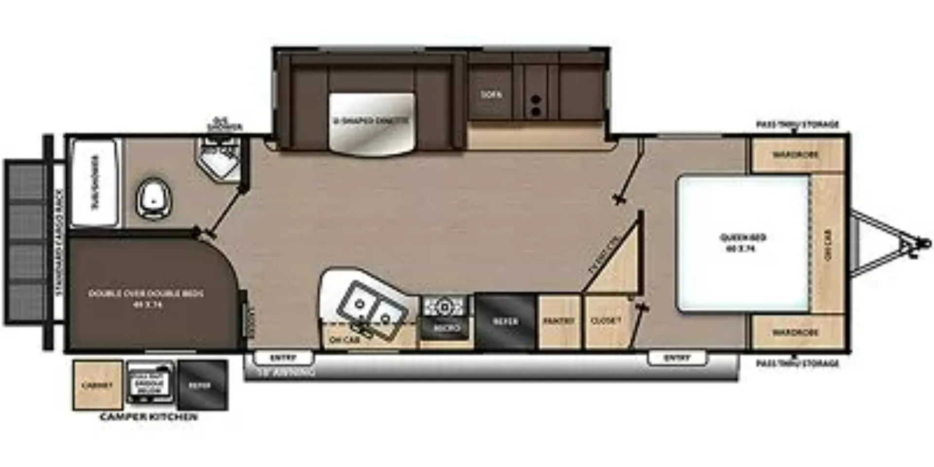 2022 Coachmen Catalina Legacy 263FKDS - Photo 3