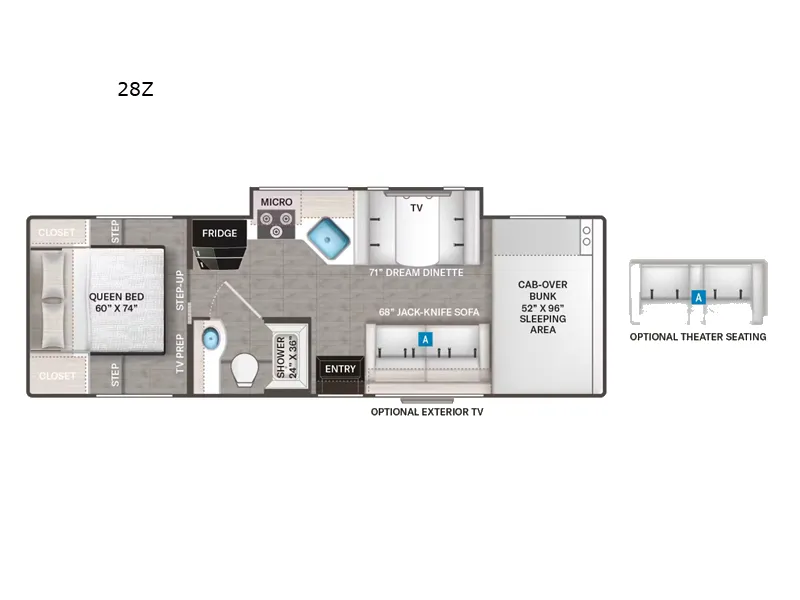 2024 Thor Motor Coach Four Winds 28Z - Photo 3