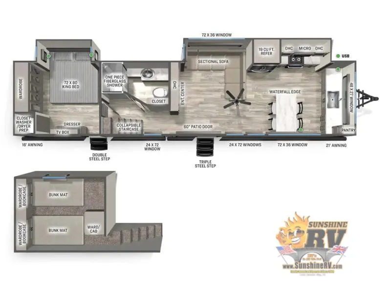 2026 Forest River Sandpiper Destination 422FKL - Photo 3