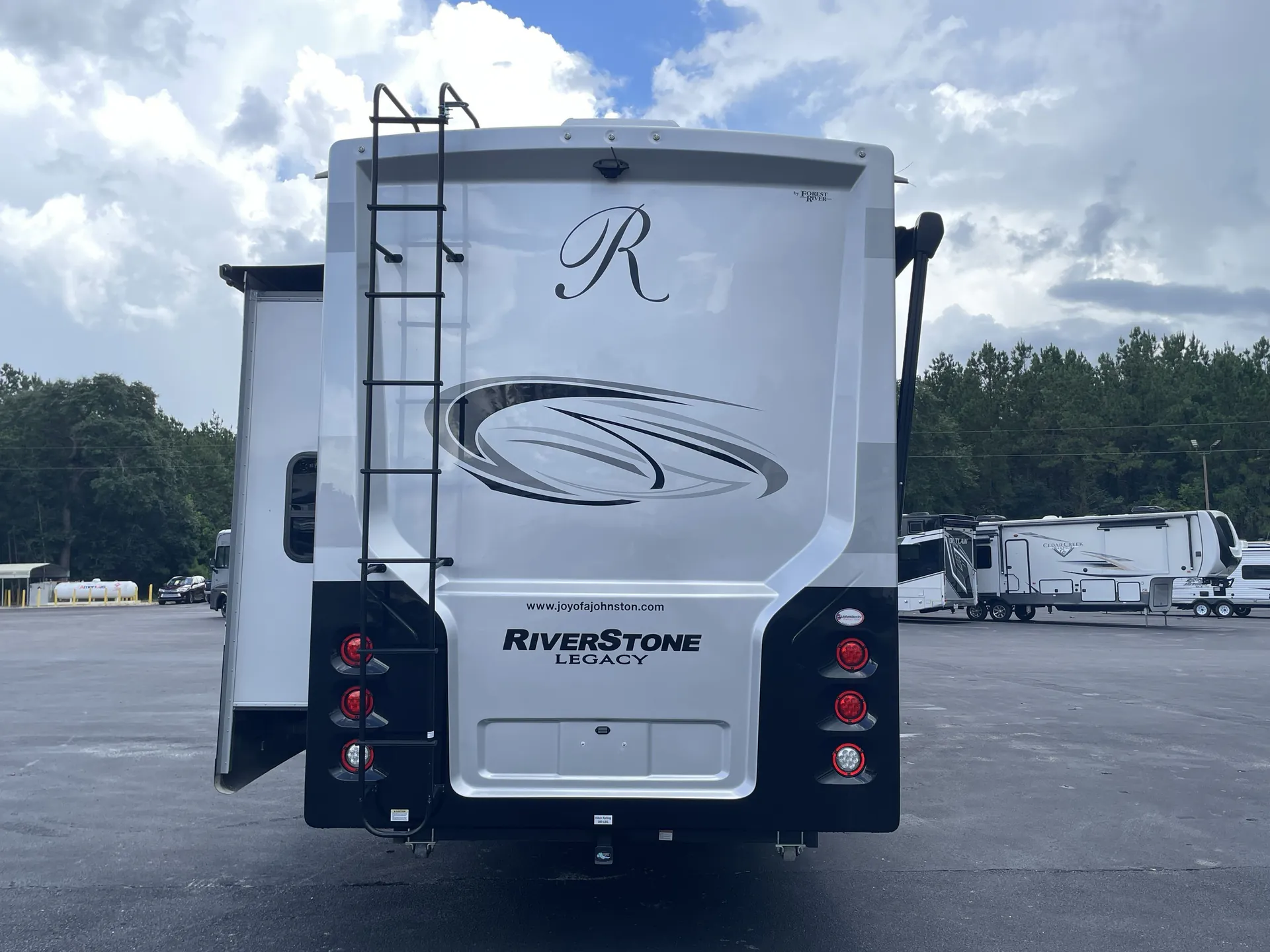 2023 Forest River RiverStone 391FSK — backside
