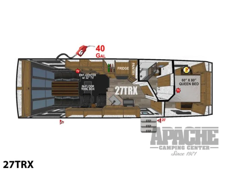 2026 Outdoors RV Trail Series 27TRX - Photo 2