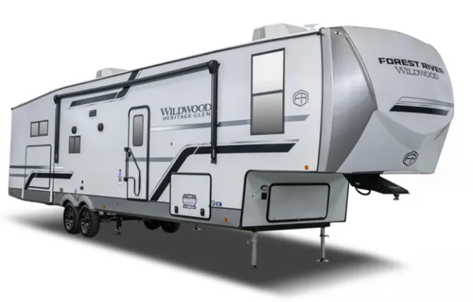 Forest River Wildwood Heritage Glen Elite 36FL exterior