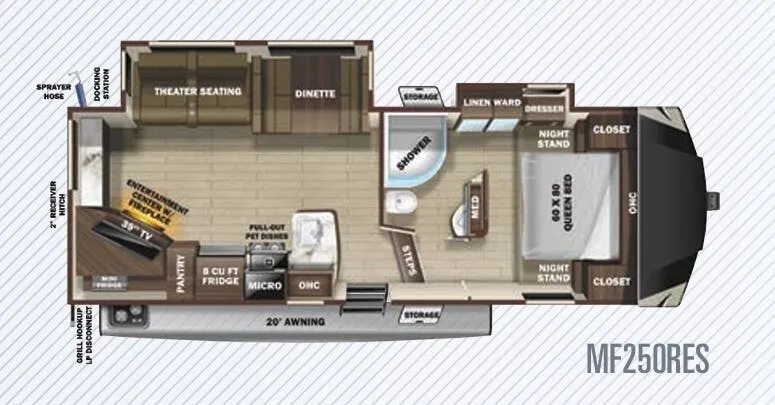 Highland Ridge Mesa Ridge Limited MF250RES exterior