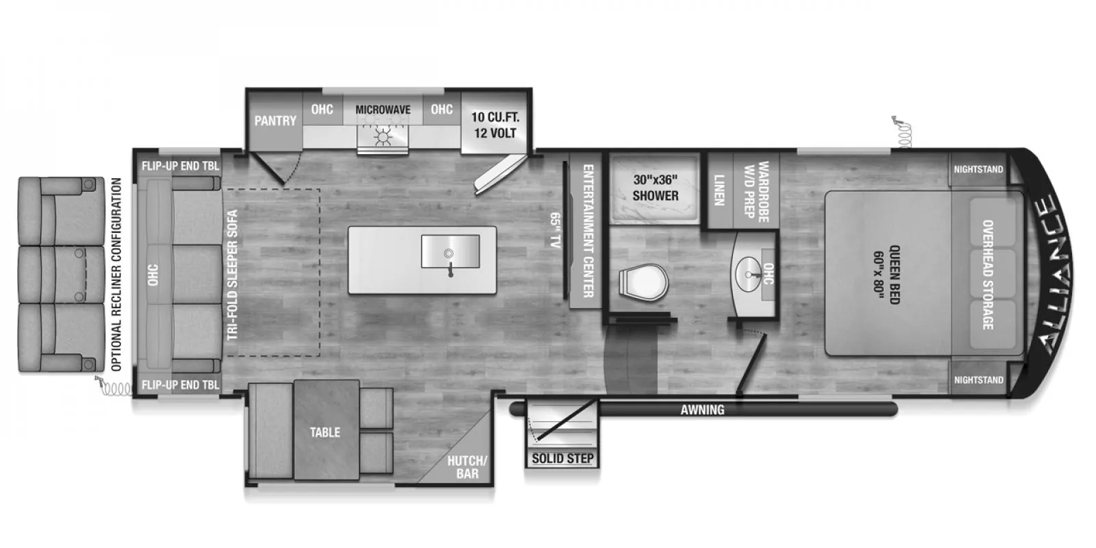 2026 Alliance RV Avenue All-Access 25RL - Photo 3
