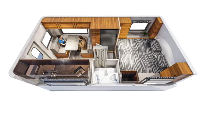 Bigfoot 2500 Series 25C9.4LB floor plan