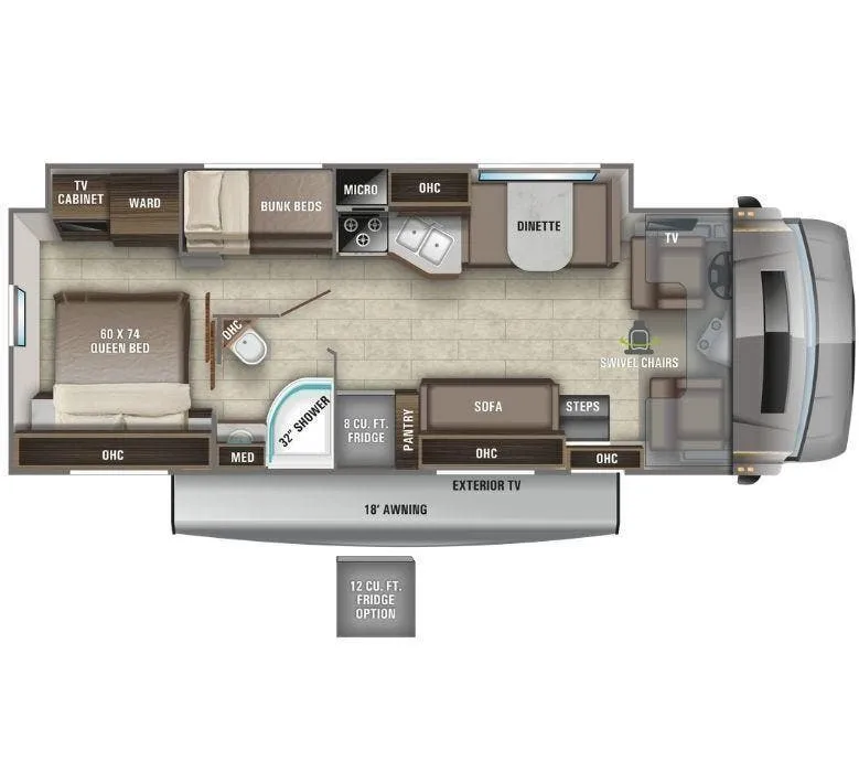 Entegra Coach Esteem 31F floor plan