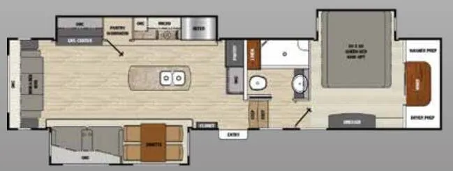 Coachmen Brookstone 325RL floor plan