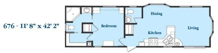 Chariot Eagle Hawk Classic 676 floor plan