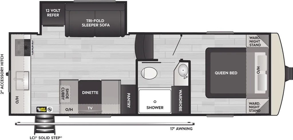 2024 Keystone Arcadia Select 21SRK floor plan