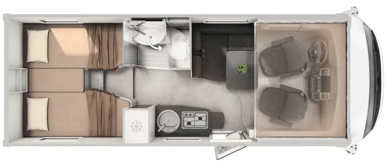 Hymer Exsis-i 474 floor plan