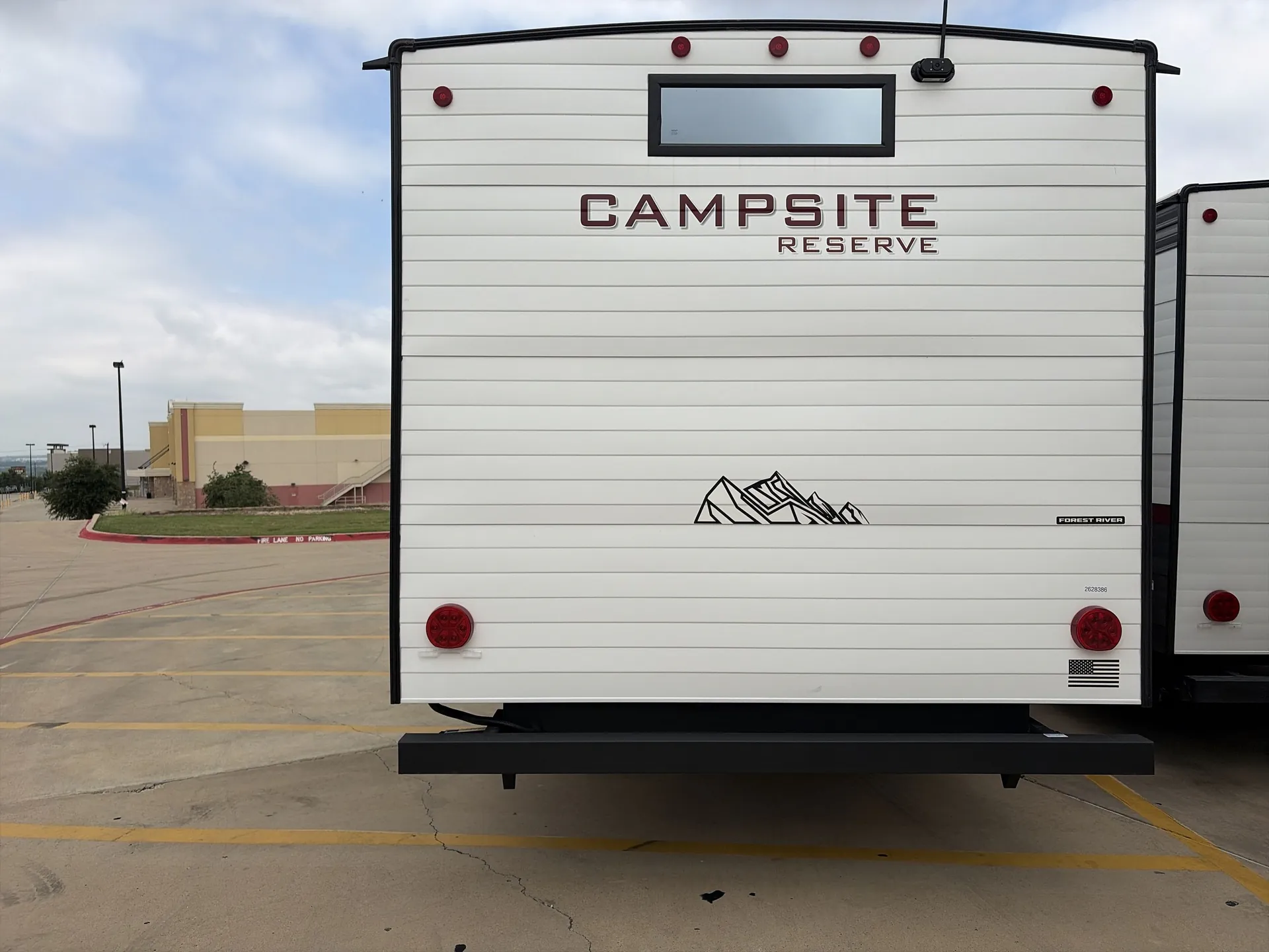 2027 Forest River Campsite Reserve 29TJ — backside