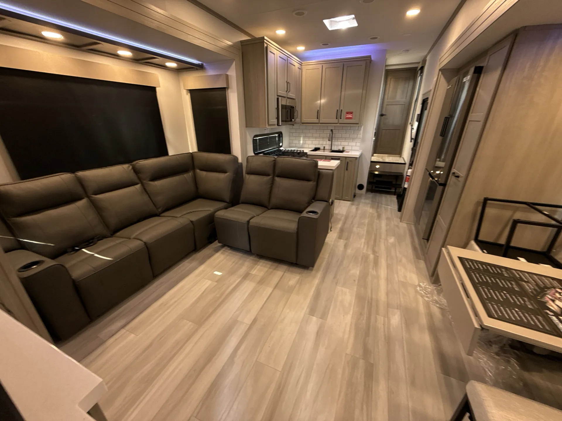 2025 Grand Design Momentum M-Class 414M — living area main