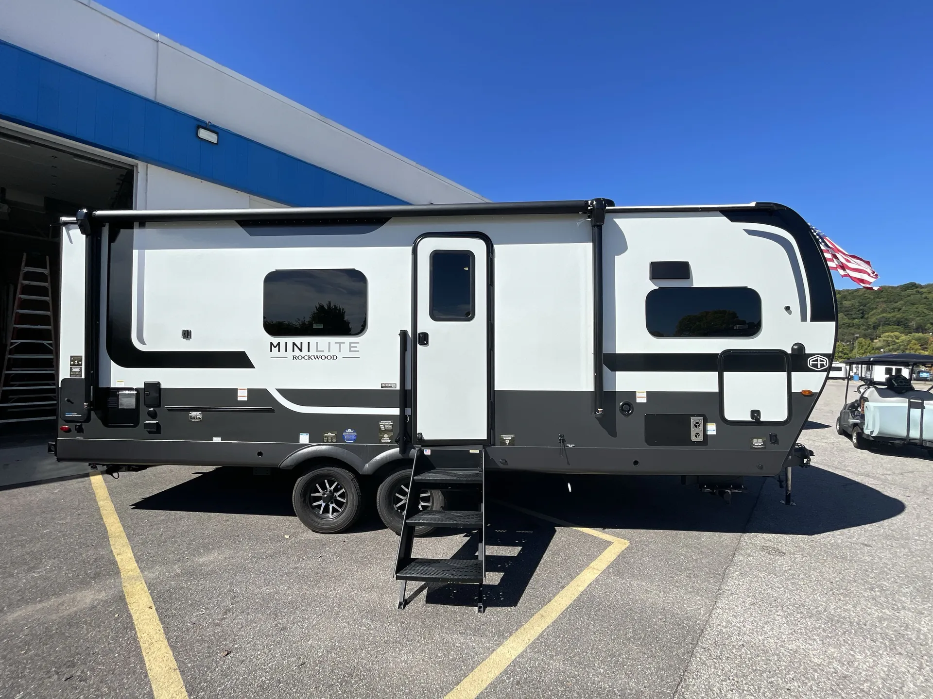2027 Forest River Rockwood Mini Lite 2523MBR — campside