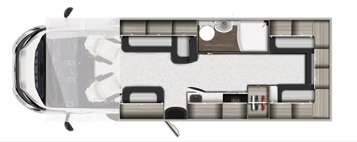 Auto-Trail Expedition C72 floor plan