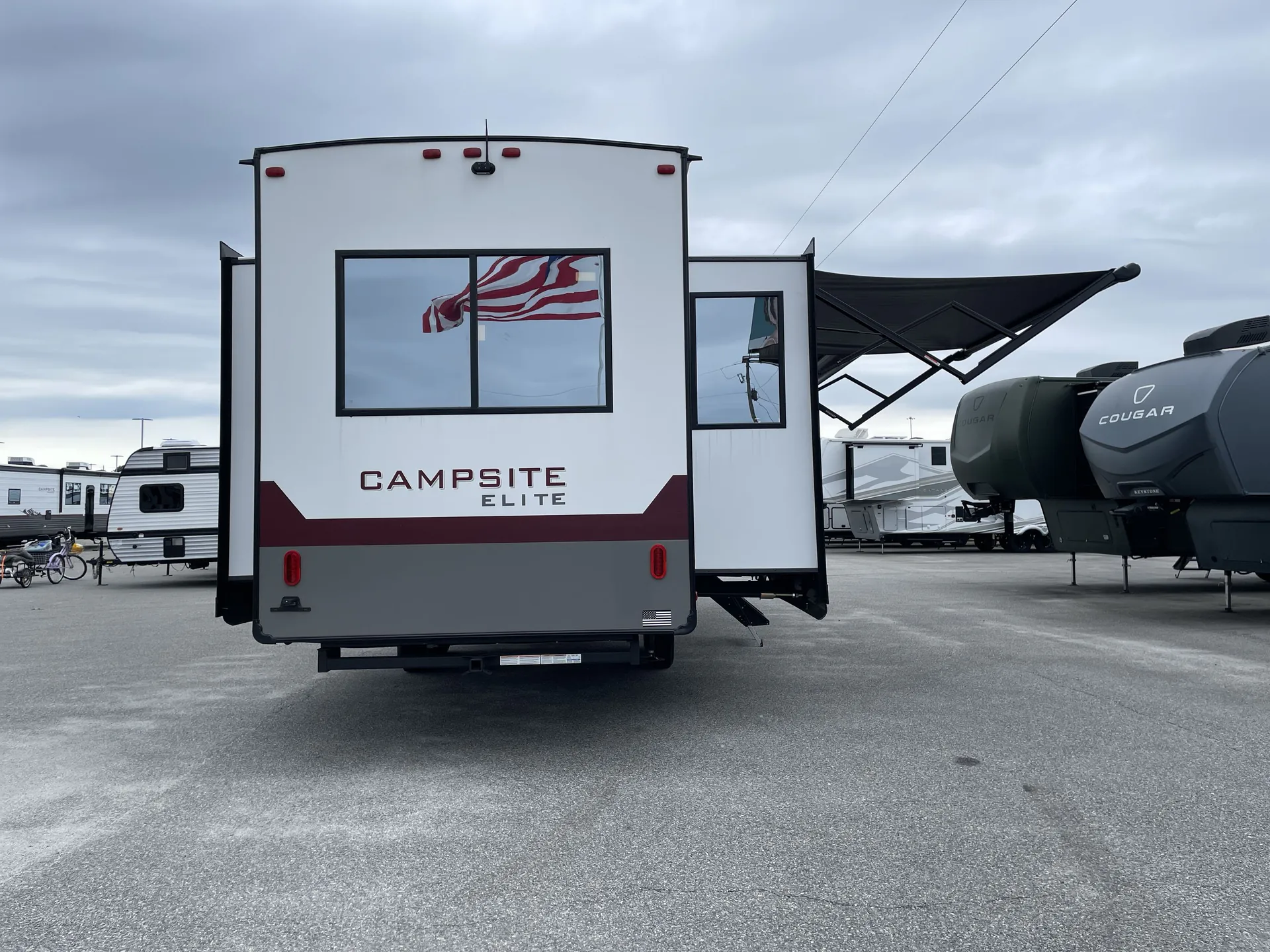 2026 Forest River Campsite Elite 32BAM — backside