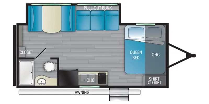 Heartland Pioneer PI SS 171 floor plan