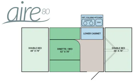 Vida Aire 80 floor plan