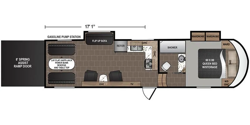 Dutchmen Endurance 3006 floor plan