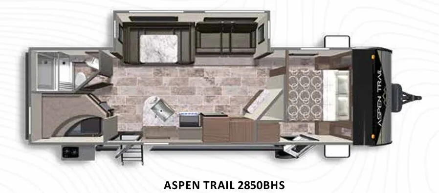 Dutchmen Aspen Trail 2850BHS floor plan