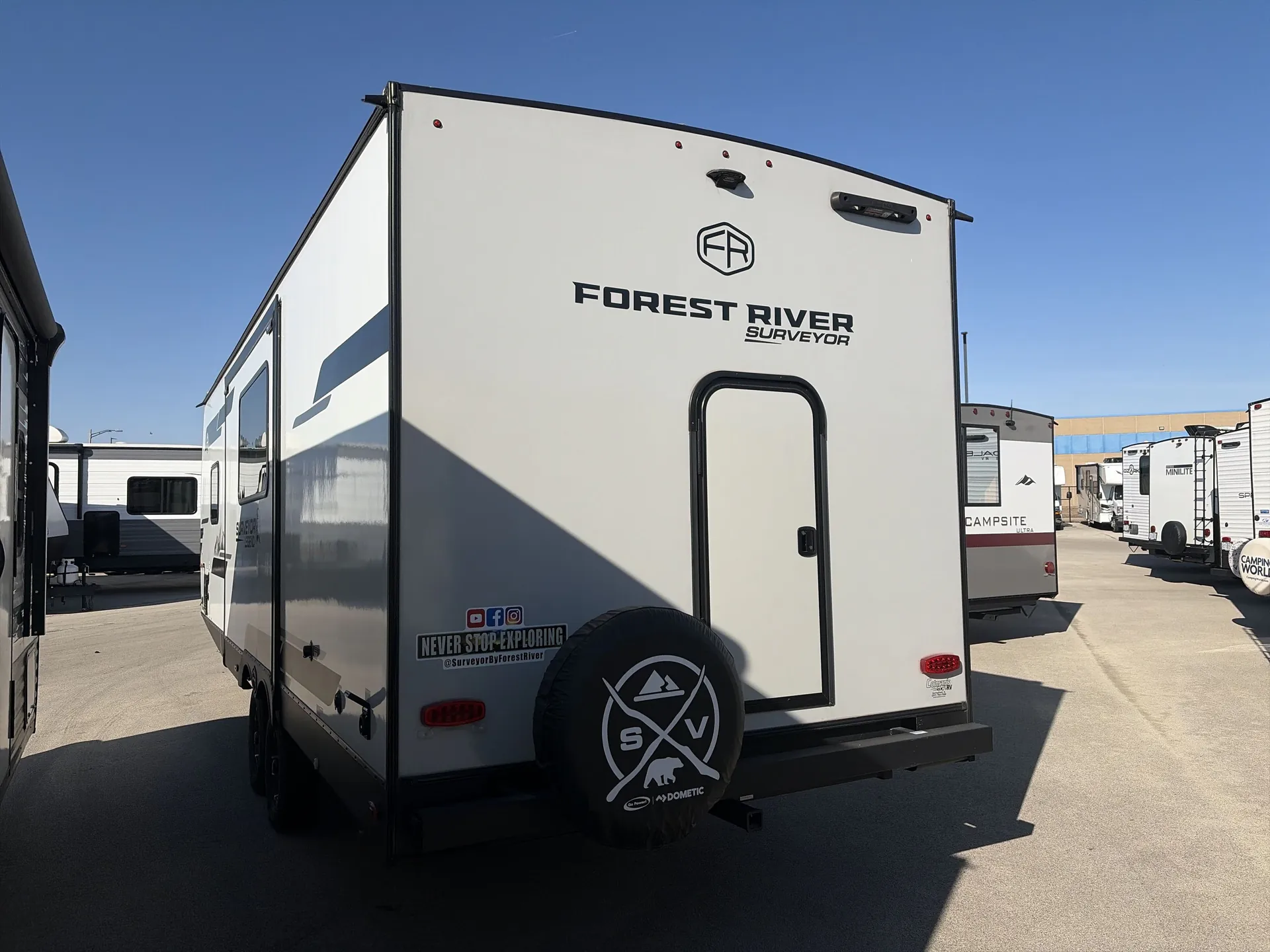 2025 Forest River Surveyor Legend 260BHLE — backside