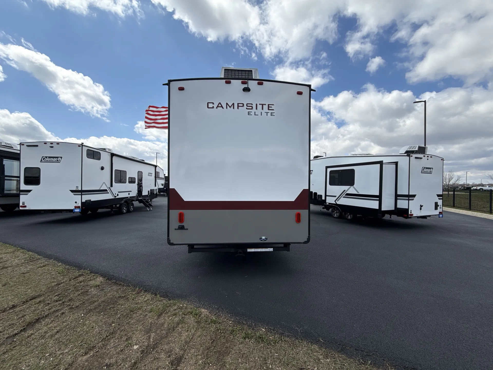 2026 Forest River Campsite Elite 36AK — backside