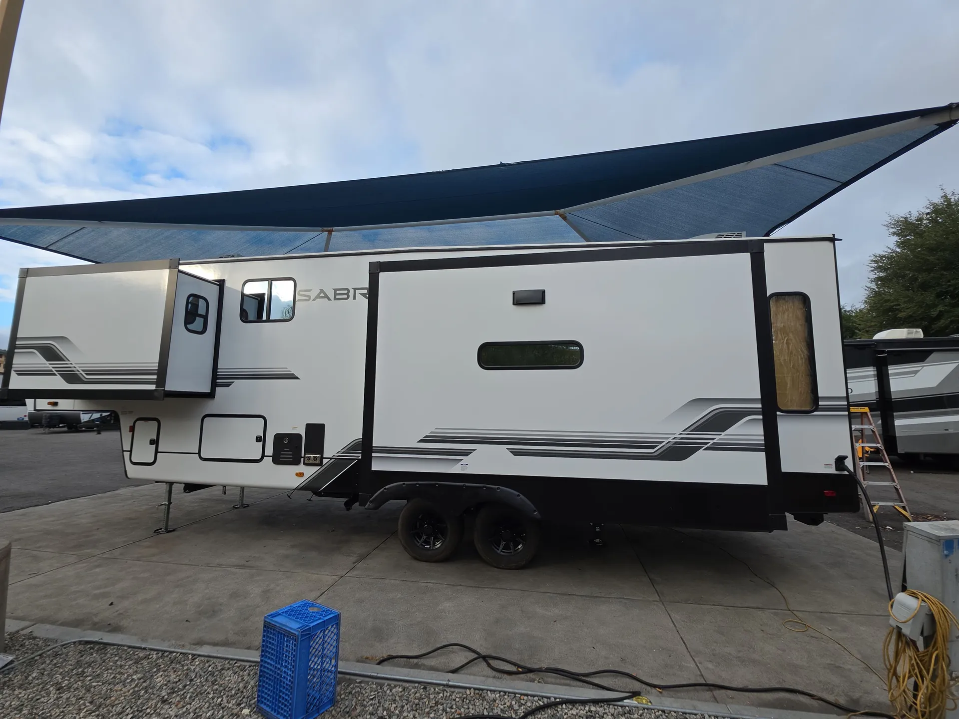 2027 Forest River Sabre 36EST — off campside