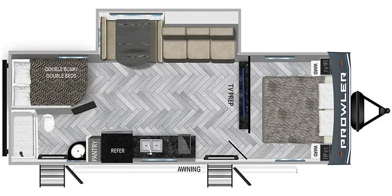 Heartland Prowler 265BHX floor plan