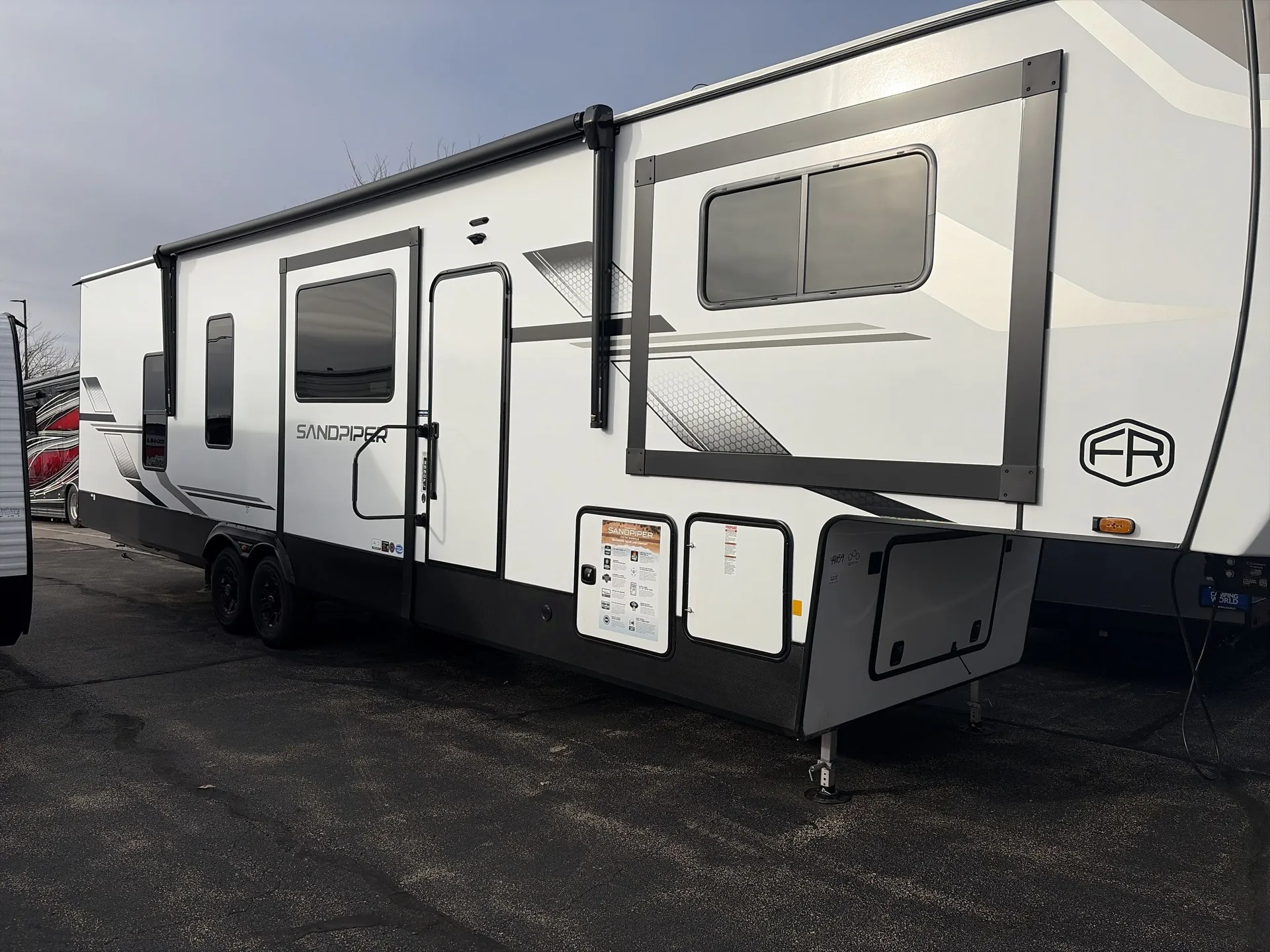 2026 Forest River Sandpiper 3990FL — campside