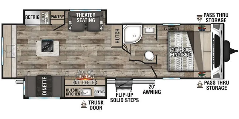 K-Z Connect C302RIK floor plan
