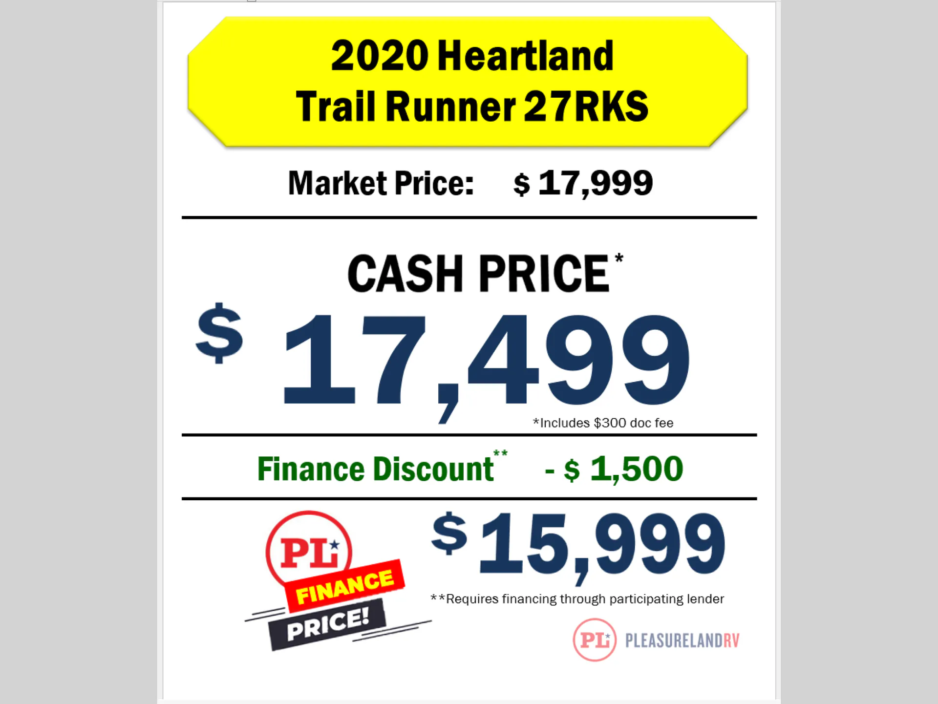 2020 Heartland Trail Runner 27RKS - Photo 3