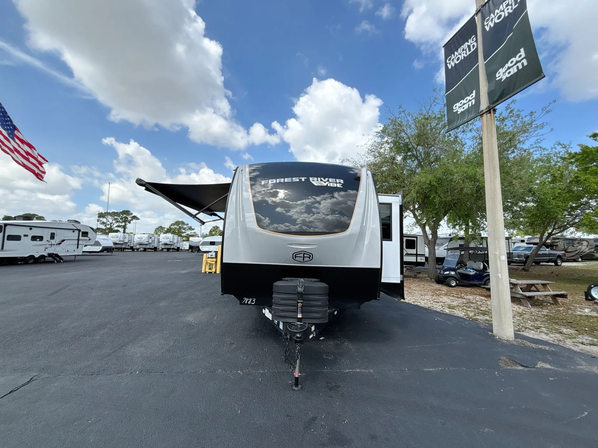 2026 Forest River Vibe 3400SB — front
