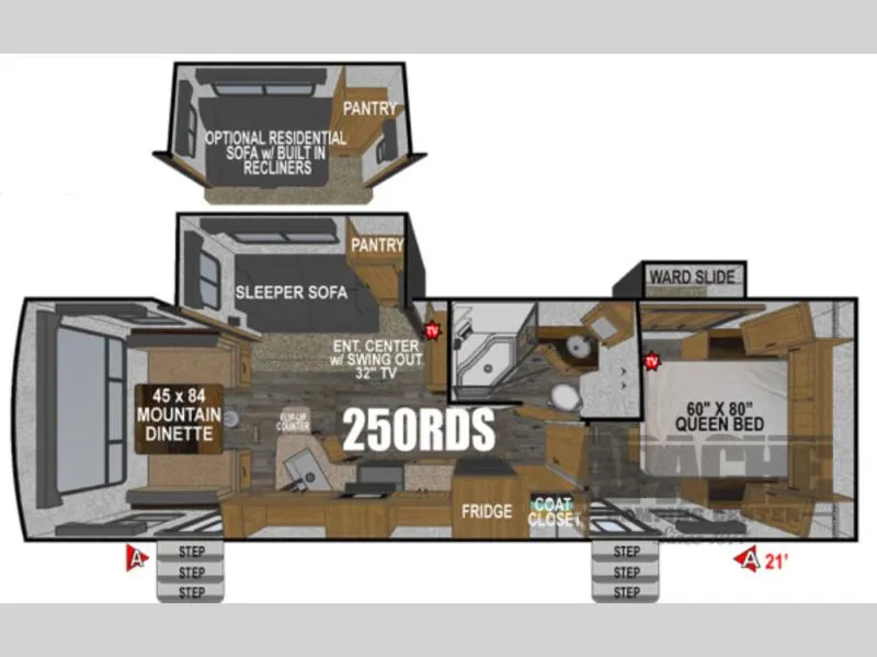 2026 Outdoors RV Mountain Series Black Stone 250RDS - Photo 3