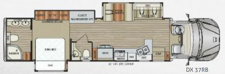 Dynamax Corp DX3 37RB floor plan