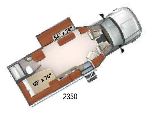 Phoenix Cruiser 2350 floor plan