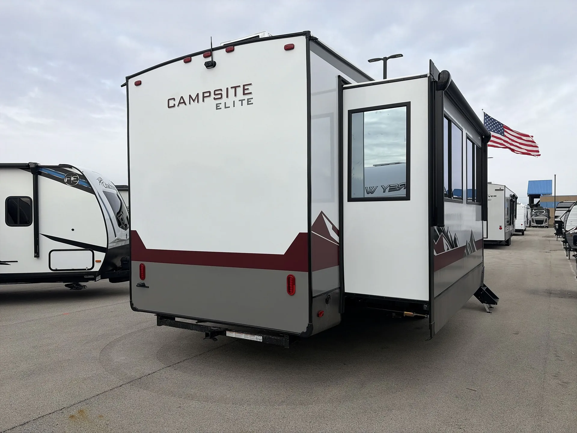 2026 Forest River Campsite Elite 36AK — backside