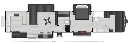 2026 Keystone Montana 3900RK floor plan