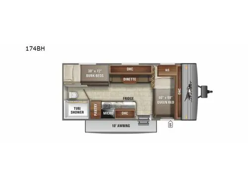 2021 Jayco Jay Flight SLX 7 174BH