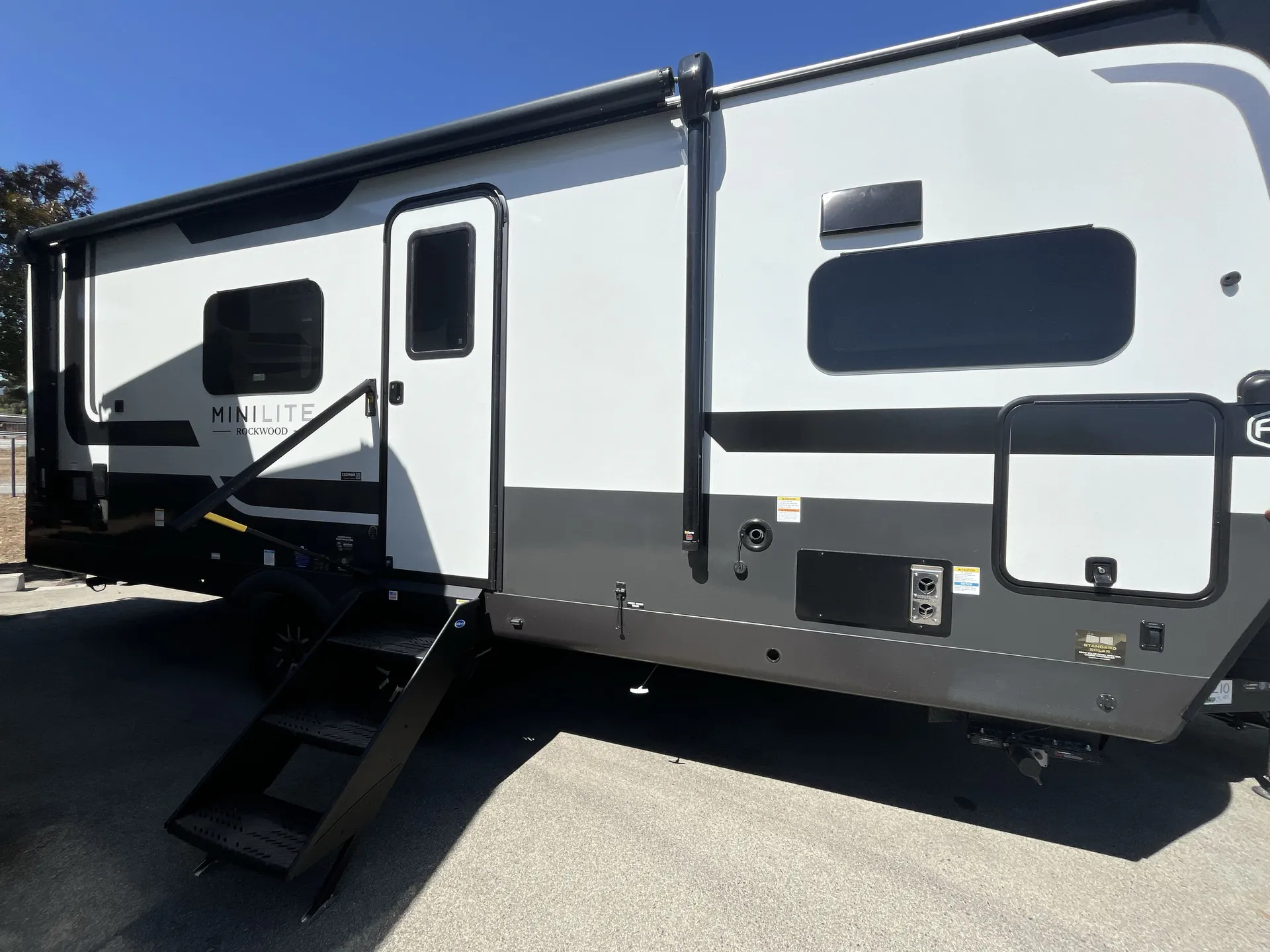 2027 Forest River Rockwood Mini Lite 2523MBR — campside
