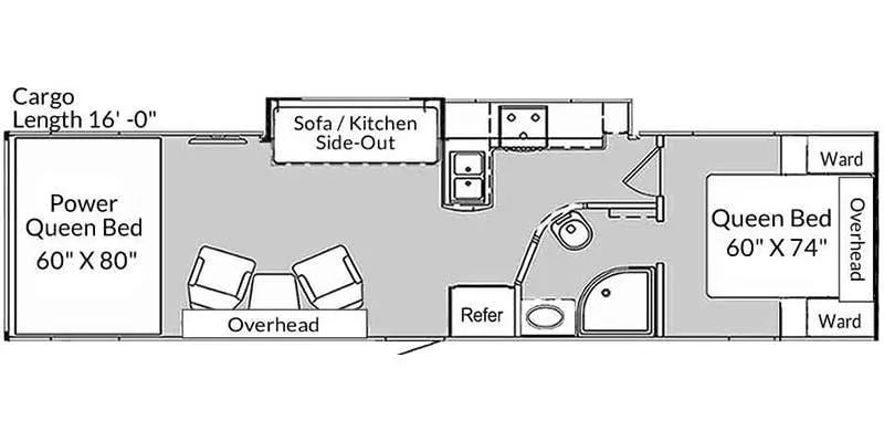 Genesis Supreme Genesis 30CK floor plan