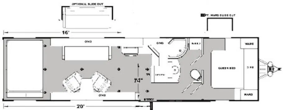 Eclipse Attitude 32iBG floor plan