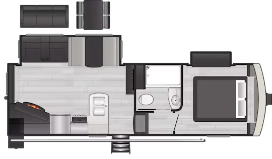 2025 Keystone Arcadia Super Lite 248SLRE - Floor plan