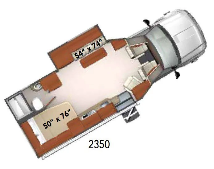 Phoenix Cruiser 2350 floor plan